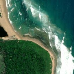 Satellite imagery of Ponta Dobela, MZ