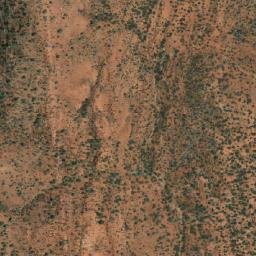 Satellite imagery of Mount Narryer, AU