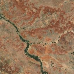 Satellite imagery of Mount Gow, AU