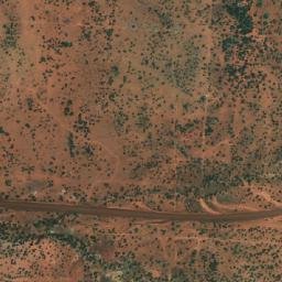 Satellite imagery of Mount Eureka, AU