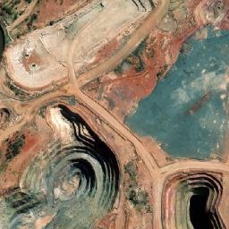 Satellite imagery of Brilliant Mine, AU