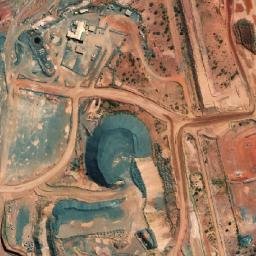 Satellite imagery of Brilliant Mine, AU