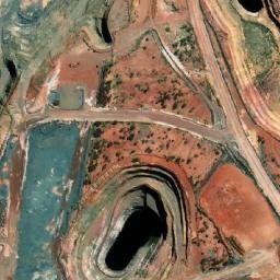 Satellite imagery of Brilliant Mine, AU