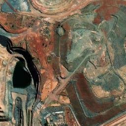 Satellite imagery of Brilliant Mine, AU