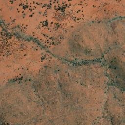 Satellite imagery of Mount Crombie, AU