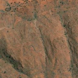 Satellite imagery of Mount Crombie, AU