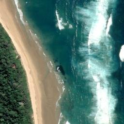 Satellite imagery of Ponta Techobanine, MZ