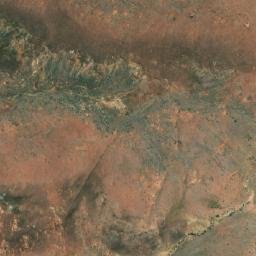 Satellite imagery of Mount Algoochinna, AU