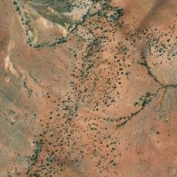 Satellite imagery of Mount Algoochinna, AU
