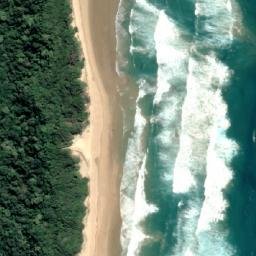 Satellite imagery of Ponta Techobanine, MZ