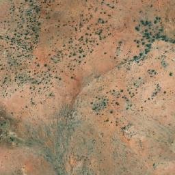 Satellite imagery of Mount Algoochinna, AU