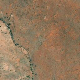 Satellite imagery of Mount Algoochinna, AU