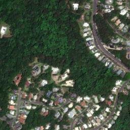 Satellite imagery of Buderim Mountain, AU