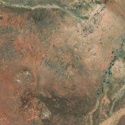 Satellite imagery of Mount Algoochinna, AU