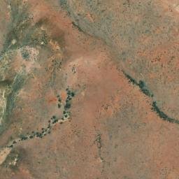 Satellite imagery of Mount Algoochinna, AU