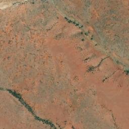 Satellite imagery of Mount Algoochinna, AU