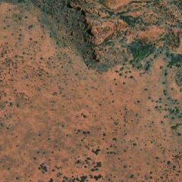 Satellite imagery of Mount Tietkens, AU