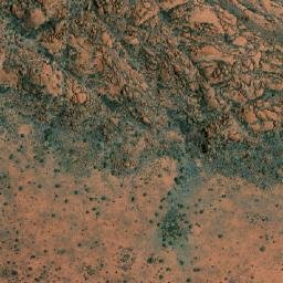 Satellite imagery of Mount Tietkens, AU