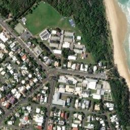 Satellite imagery of Battery Hill, AU