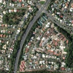 Satellite imagery of Battery Hill, AU