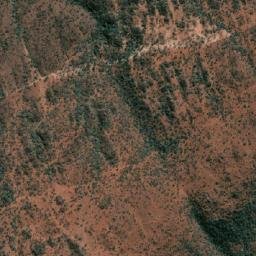 Satellite imagery of Barloweerie Peaks, AU