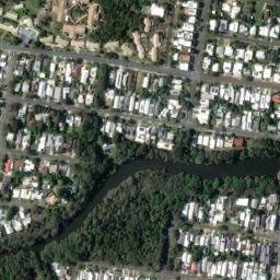 Satellite imagery of Battery Hill, AU
