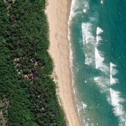 Satellite imagery of Ponta Malongane, MZ