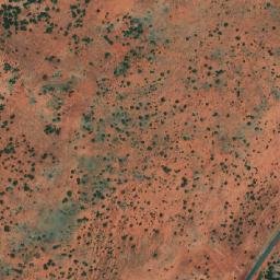 Satellite imagery of Yowalga Rockholes, AU
