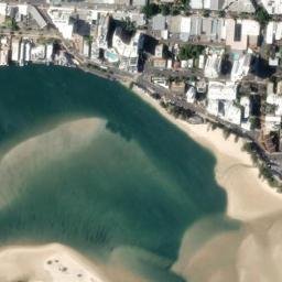 Satellite imagery of Deep Water Point, AU