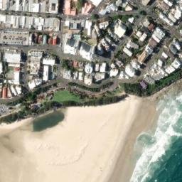 Satellite imagery of Deep Water Point, AU