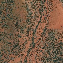 Satellite imagery of Mount Lawrence Wells, AU