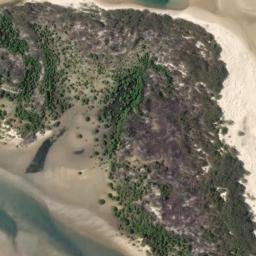 Satellite imagery of Deep Water Point, AU