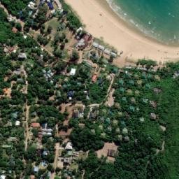 Satellite imagery of Ponta do Ouro, MZ