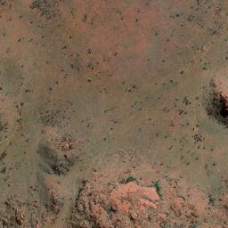 Satellite imagery of Mount Agnes, AU