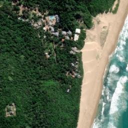 Satellite imagery of Ponta do Ouro, MZ
