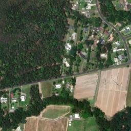 Satellite imagery of Mount Coochin, AU
