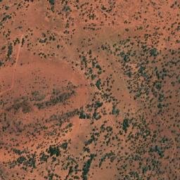 Satellite imagery of Mount Lulworth, AU