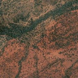 Satellite imagery of Gnanagooragoo Peak, AU