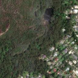 Satellite imagery of Mount Ngungun, AU