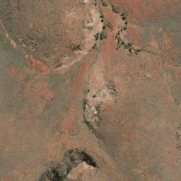 Satellite imagery of Mount Sarah, AU