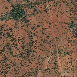 Satellite imagery of Pomme D’Or Mine, AU