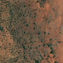 Satellite imagery of Pomme D’Or Mine, AU