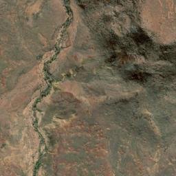 Satellite imagery of Mount Sarah, AU