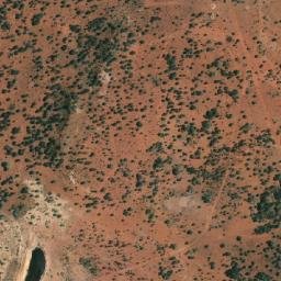 Satellite imagery of Pomme D’Or Mine, AU