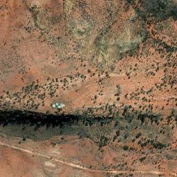 Satellite imagery of Mount Chandler, AU