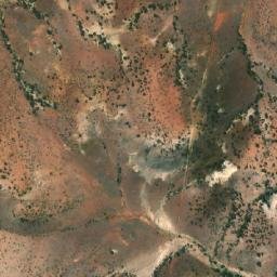 Satellite imagery of Allucartininna Hill, AU