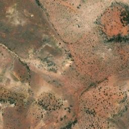 Satellite imagery of Allucartininna Hill, AU