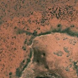 Satellite imagery of Oompeinna Hill, AU