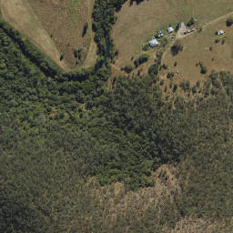 Satellite imagery of Mount Delaney, AU