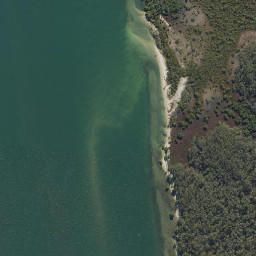 Satellite imagery of Gallagher Point, AU